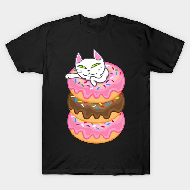 One donut for you, one donut for me T-Shirt by Plushism